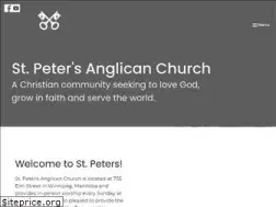Sites similar to stpetersanglican.ca