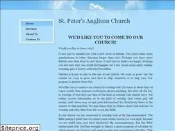 Sites similar to stpetersaoc.org