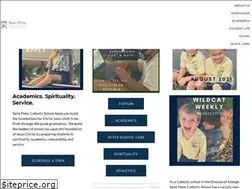 Sites similar to stpeterscatholicschool.com
