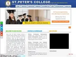 Sites similar to stpetersedu.com