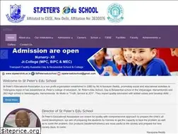 Sites similar to stpetershnk.ac.in