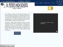 Sites similar to stpetersirs.com