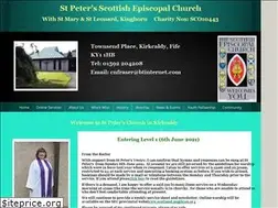 Sites similar to stpeterskirkcaldy.co.uk