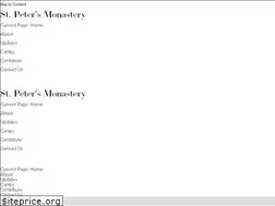 Sites similar to stpetersmonastery.com
