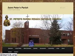 Sites similar to stpetersparish.ca