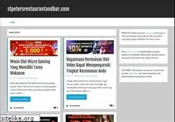 Sites similar to stpetersrestaurantandbar.com