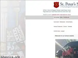 Sites similar to stpeterssouthweald.org