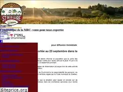 Sites similar to stpiedeguire.ca