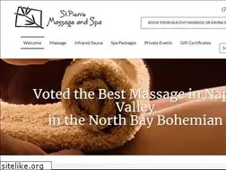 Sites similar to stpierremassageandspa.com