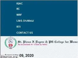 Sites similar to stpiouscollege.org