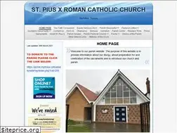 Sites similar to stpiusxchurch.org.uk