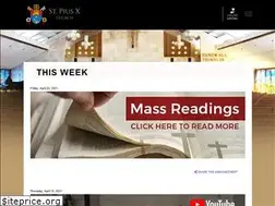 Sites similar to stpiusxfl.org