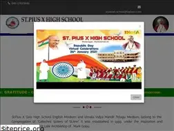 Sites similar to stpiusxhschoolramnagar.org