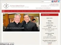 Sites similar to stpiusxsa.org