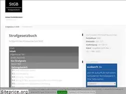 Sites similar to strafgesetzbuch.net