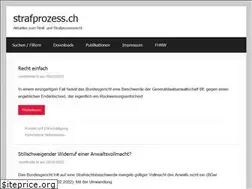 Sites similar to strafprozess.ch