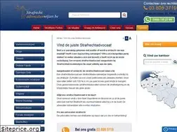 Sites similar to strafrechtadvocatenwijzer.be