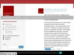 Sites similar to strafrechtsblogger.de