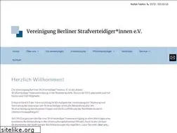 Sites similar to strafverteidiger-berlin.de