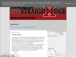 Sites similar to straightedgelife.blogspot.com
