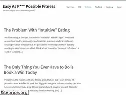 Sites similar to straightforwardfatloss.com