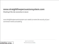 Sites similar to straightlinepersuasionsystem.com
