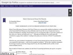 Sites similar to straightupolitics.blogspot.com