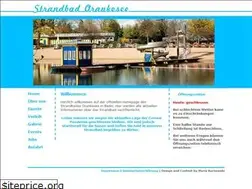 Sites similar to strandbad-orankesee.de
