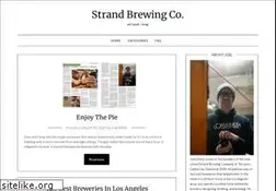 Sites similar to strandbrewing.com