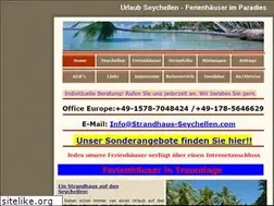 Sites similar to strandhaus-seychellen.com