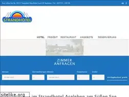 Sites similar to strandhotel-zahn.de