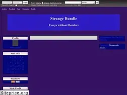 Sites similar to strange-bundle.dreamwidth.org