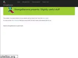 Sites similar to strangebanana.com