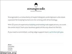 Sites similar to strangecode.com