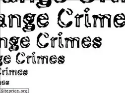 Sites similar to strangecrimes.com
