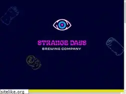 Sites similar to strangedaysbrewing.com