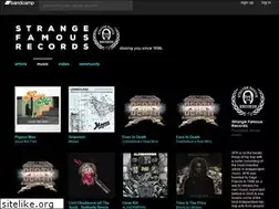 Sites similar to strangefamousrecords.bandcamp.com