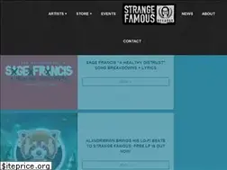 Sites similar to strangefamousrecords.com
