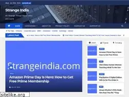 Sites similar to strangeindia.com