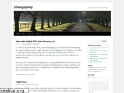 Sites similar to strangeparty.com
