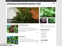 Sites similar to strangesoundsinthesky.com