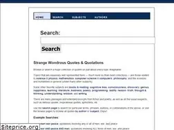 Sites similar to strangewondrous.net