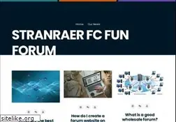 Sites similar to stranraer-fc.co.uk