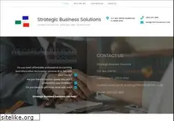 Sites similar to strategicbizsol.com