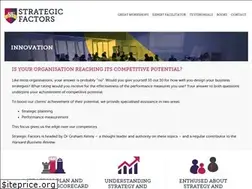 Sites similar to strategicfactors.com