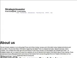 Sites similar to strategicinvestor.net
