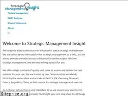 Sites similar to strategicmanagementinsight.com