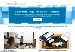 Sites similar to strategicoffsites.com
