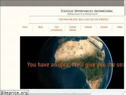 Sites similar to strategicopportunities.net