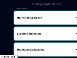 Sites similar to strategicoutlook.org